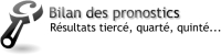 bilan des pronostics
